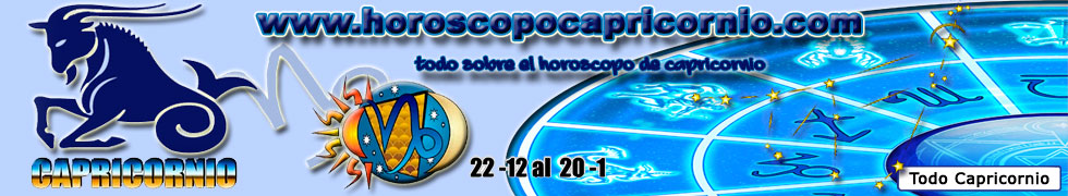 Horscopo Capricornio