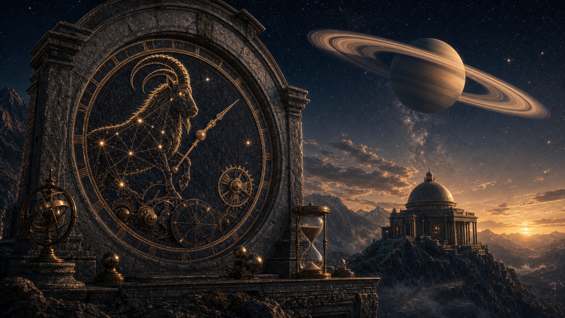 Capricornio y Saturno: disciplina, tiempo y madurez en astrología